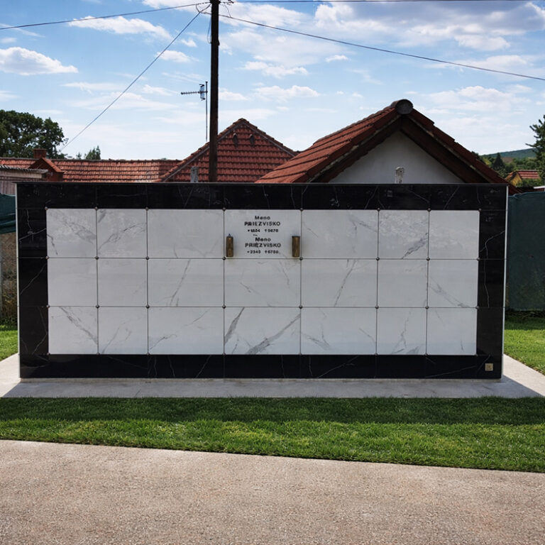 kolumbárium na cintoríne v Radošine