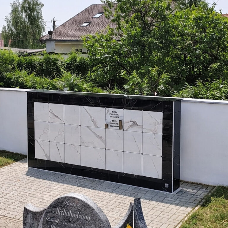 Novovybudované kolumbárium v Závode