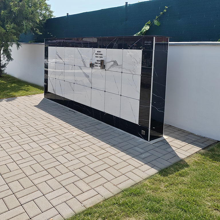 Novovybudované kolumbárium v Závode