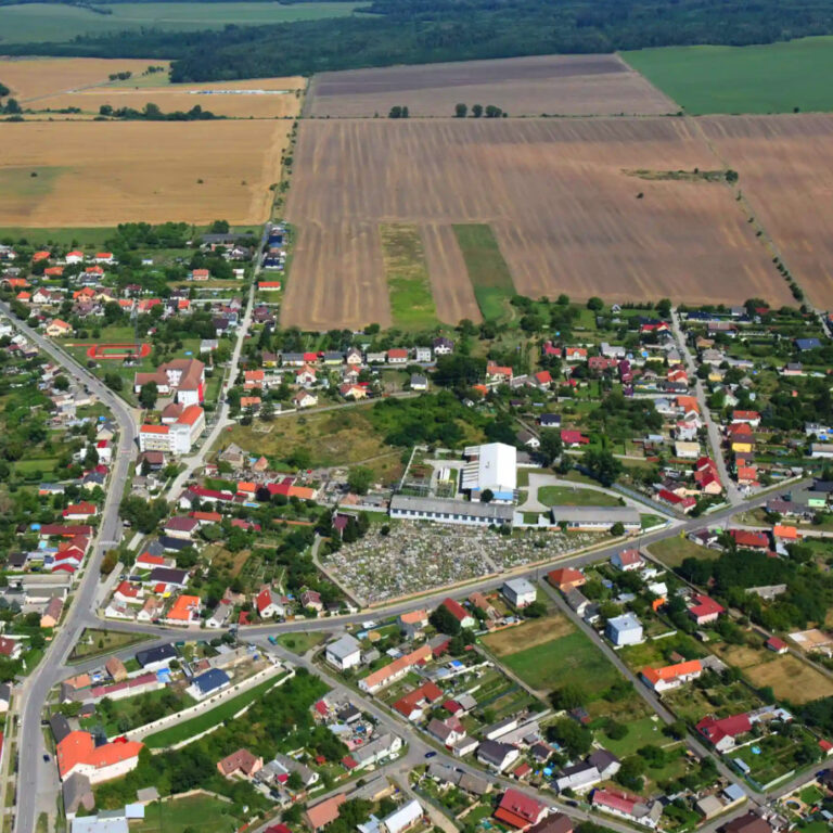 zahorska ves letecky zaber
